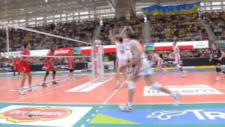 Trentino  Piacenza 12052013 Serie A1 final fifth match [upl. by Beichner]