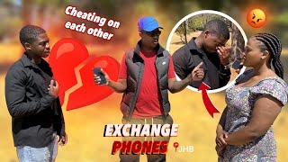 Making couples switching phones for 60sec 🥳 🥳 SEASON 3 🇿🇦SA EDITION  EPISODE 124 [upl. by Bowie]