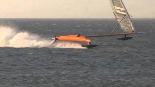 VESTAS Sailrocket 2 quotThe magic milequot world record [upl. by Katharina]