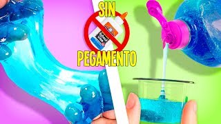 PROBANDO 8 RECETAS DE SLIME SIN PEGAMENTO Y FACILES ❤️SIN BORAX [upl. by Mini]