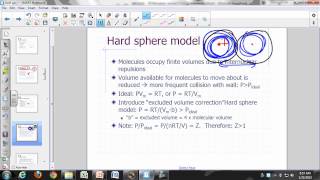 Physical Chemistry Lecture Real gas behavior part 1 [upl. by Calva]