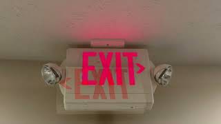 Exit Sign Video 1 [upl. by Epps843]