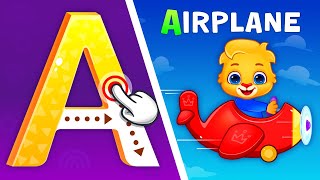 ABC Alphabet for Kids  Learn ABC Letters A to Z For Toddlers  Lucas amp Friends By RV AppStudios [upl. by Skeie]