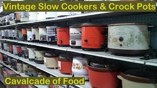 Vintage Appliances Slow Cookers amp Crock Pots [upl. by Noynek240]