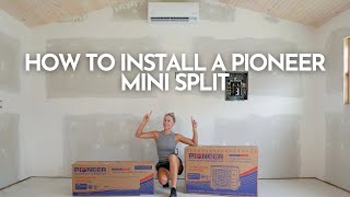 How To install Ductless AC amp Heating System  True DIY Mini Split MRCOOL [upl. by Noterb]