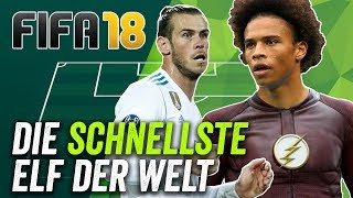 FIFA 18 Die Schnellste Elf der Welt [upl. by Adien693]