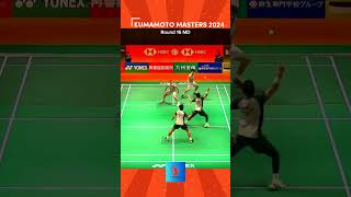 FajarRian vs ManTee R16 Kumamoto Masters Japan 2024 shorts kumamotomasters2024 [upl. by Ula]