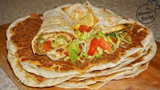 Lahmacun XXL  Ahmet Kocht  türkisch kochen  Folge 368 [upl. by Noiwtna]