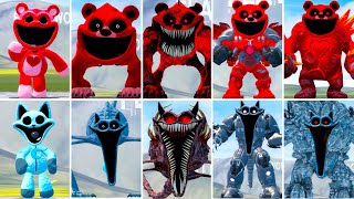 EVOLUTION OF ALL NEW GREY CATNAP VS ALL BOBBY BEAR SMILING CRITTERS POPPY PLAYTIME In Garrys Mod [upl. by Latreece]