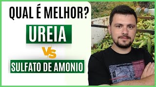 Qual melhor FERTILIZANTE UREIA ou SULFATO de amônio [upl. by Irrep]