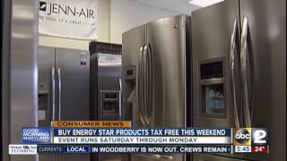 maryland tax free weekend feb 18 to 20 save on energy star products [upl. by Tuorah]