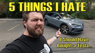 5 Things I HATE About My Volkswagen iD4 [upl. by Miarfe]