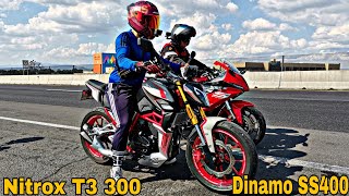 Ventó Nitrox T3 300 vs Dinamo SS 400Carrera¡Se Termino La Sequía😳😱🤯 [upl. by Rehpotsyrhc311]