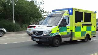 SCAS Ambulance Responding in Cosham [upl. by Nostrebor2]