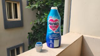 Henko Stain Care Top Load Liquid Detergent  Jyothy Labs product  Review [upl. by Ahsen701]