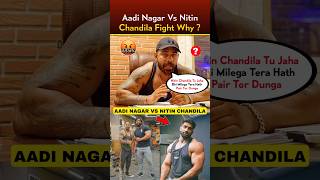 Aadi Nagar FIGHT With Nitin Chandila Why RajveerFitnessSeries shorts [upl. by Eenitsed]