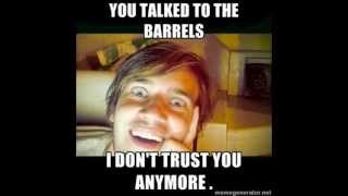 pewdiepie song BARRELS [upl. by Lleryt]