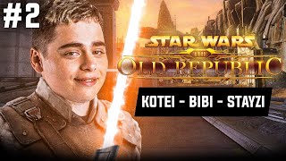 ON FAIT NOTRE PREMIER DONJON A 4 SUR SWTOR AVEC BIBI STAYZII amp KOTEI 2 [upl. by Elleda822]