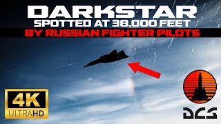 Russian fighter pilots encounter what appears to be a USAF SR72 Darkstar during a routine flight [upl. by Bent]