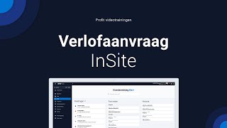 Verlofaanvraag InSite [upl. by Malca212]