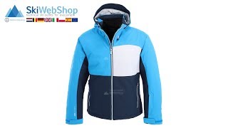 Dare2B Embargo blue  Ski jacket men  SkiWebShop [upl. by Arikihs]