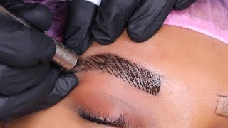 Microblading  The BEST Technique [upl. by Runstadler]