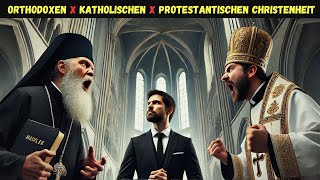 ENTHÜLLT Unterschiede zwischen der orthodoxen katholischen und protestantischen Christenheit [upl. by Ettennaej426]