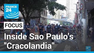 Inside Cracolandia Sao Paulos neighbourhood of openair drug use • FRANCE 24 English [upl. by East]