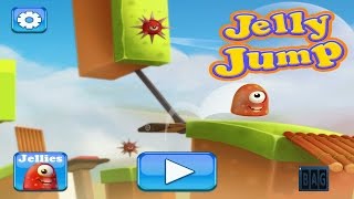 Jelly Jump HD GamePlay [upl. by Esiuolyram]