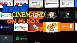 How to install Cinema HD on Mi Box Sideload Cinema APK on Android TV box [upl. by Juliane]