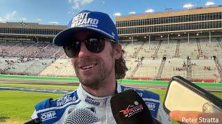 quotIt Was Like a Winquot Ryan Blaney After Shoving Joey Logano to Atlanta Win [upl. by Sinnelg754]