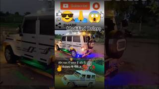 MODIFIED BOLERO 😈😎mahindra bolero subscribe shorts support [upl. by Dadivitan]