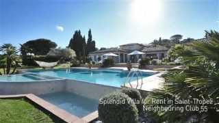 Saint Tropez Villa Virtual Tour Trailer  Visite Virtuelle Villa St Tropez [upl. by Aldas678]