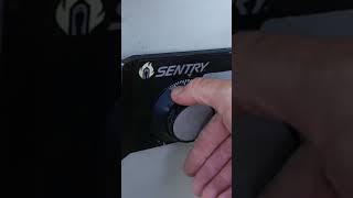 Sentry safe model 1250 [upl. by Ellesig]