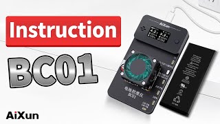 Battery Calibration IPHONE Instruction  How to Calibrate Battery with AiXun BC01 [upl. by Birgit]