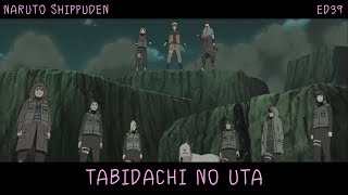 Naruto Shippuden ED39  Tabidachi no Uta【Thai Sub】 [upl. by Hi]