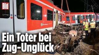 SBahnDrama Wer ist Schuld am ZugUnglück in München  BILD Live [upl. by Ailet693]