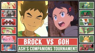 BROCK vs GOH  Ashs Companions Tournament Battle 6 [upl. by Topping328]