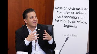 Sen Damián Zepeda Vidales en reunión de trabajo con Andrea Marván Saltiel comisionada de la Cofece [upl. by Nuawd]