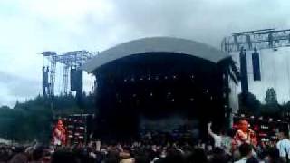 The Prodigy Firestarter Live at Slane castel [upl. by Yecniuq]