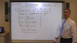 IntegralesCalcular la constante C Clase 3 Parte a [upl. by Myrlene]