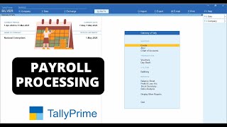 Simplify Payroll Processing with TallyPrime [upl. by Akiv]