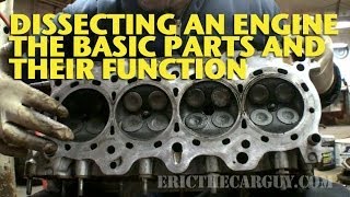 Dissecting an Engine The Basic Parts and Their Functions  EricTheCarGuy [upl. by Hercules]