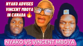 NYAKO ADVISES VINCENT MBOYA IN CANADA🔥❤quotAVOID KENYANSquot🙆‍♀️ [upl. by Ellirehs]