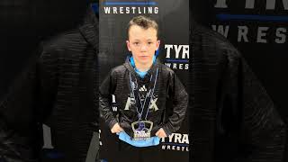 Crosby Matthews  Outstanding Wrestler for Black Fox Wrestling 2024 McDonogh Duals [upl. by Nashoma]