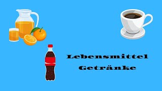 WORTSCHATZ GETRÄNKE A1 I 22 Learn German [upl. by Goldstein103]