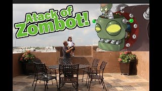 PlantsVsZombies T1 C3 zombot atack  Plantas Vs Zombis  Plants Vs Zombies PlantsVsZombies [upl. by Irneh]