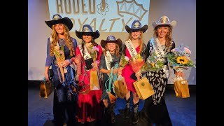 Madelyn Atwell  Sheridan WYO Rodeo Queen 2025 [upl. by Cestar109]