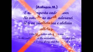 Hallelujah Lyrics EnglishPortuguese [upl. by Ulphi]