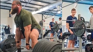 Elite Powerlifter Shocks Commercial Gym By Deadlifting [upl. by Allene935]